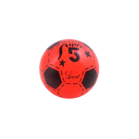 Balon amaya de futbol pvc decorado super 5 diametro 220 mm