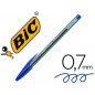 Boligrafo bic cristal ultrafine punta forma aguja 0,7 mm azul Boligrafo bic cristal ultrafine punta forma aguja 0,7 mm azul
