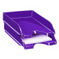 Bandeja sobremesa cep plastico violeta 257x348x66 mm