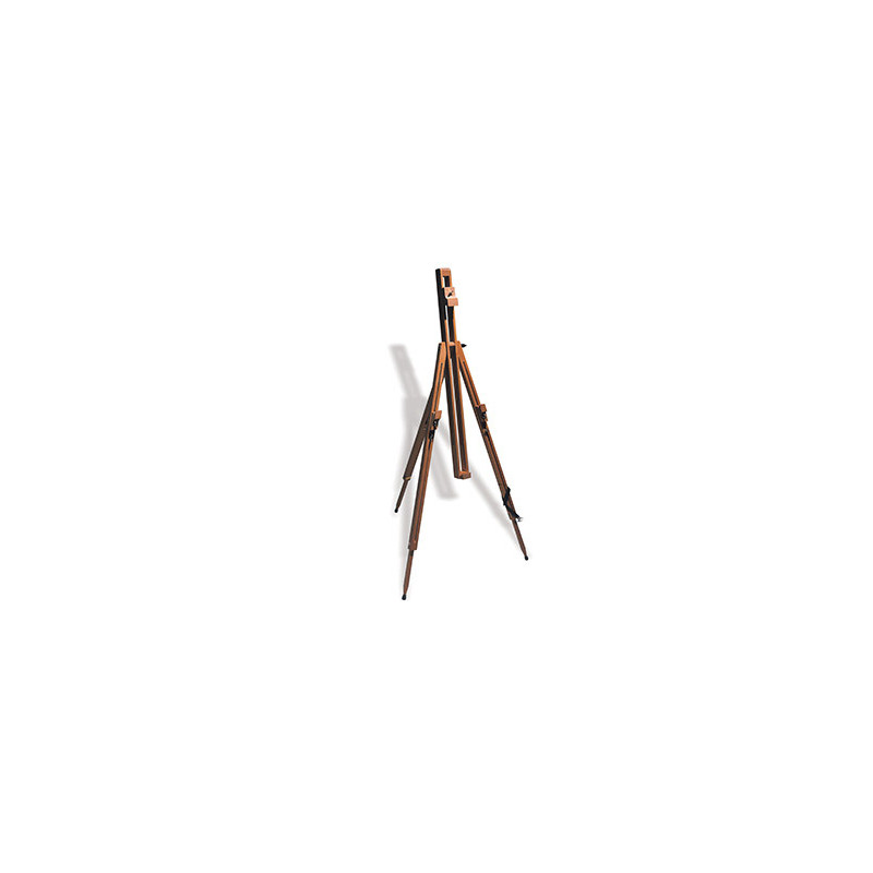 Caballete pintor reeves dorset madera plegable con patas telescopicas 90,5x14x9,2 cm