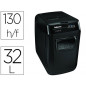Destructora de documentos fellowes automax 150c capacidad de corte 150 hojas clips grapas tarjetas y cd 32l
