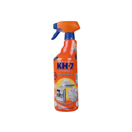 Quitagrasa kh-7 con pistola pulverizadora apto para superficies de uso alimentario botella de 650 ml