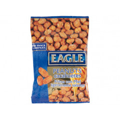 Cacahuetes fritos con miel eagle snacks ligeramente salados bolsa 75 gr