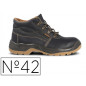 Bota de seguridad paredes s3 negro talla 42