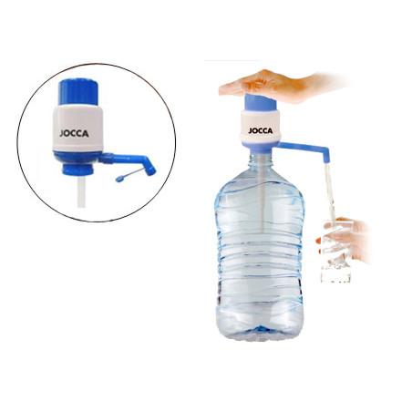Dispensador manual de agua jocca para garrafas de 3 y 5 litros