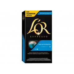 Cafe marcilla l arome espresso decaffeinato fuerza 6 monodosis caja de 10 unidades compatible con nespresso