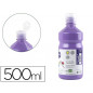 Tempera liquida liderpapel escolar 500 ml lila