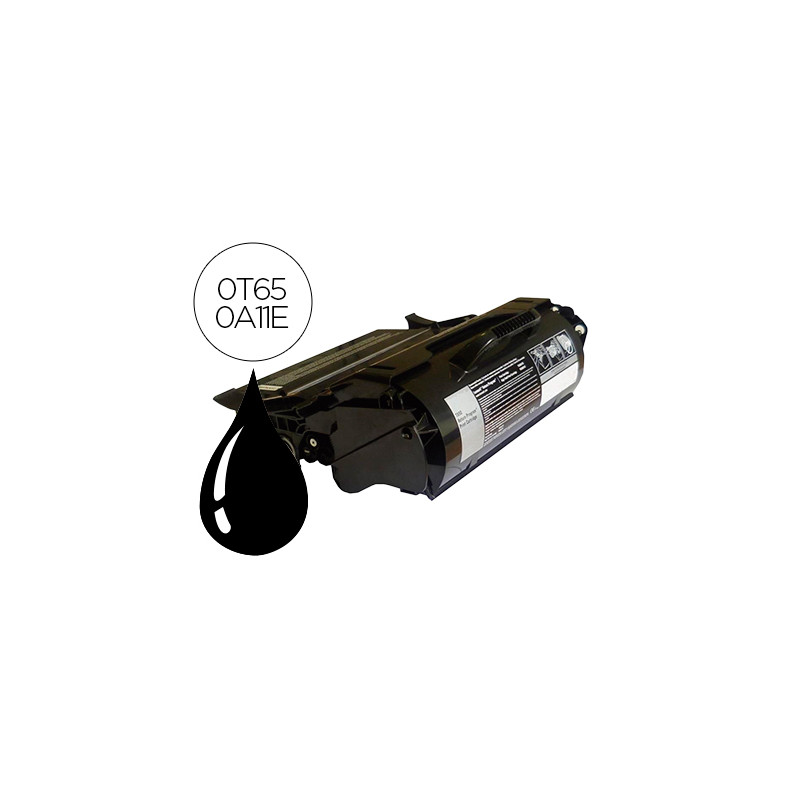 Toner lexmark t650/t652/t654 negro retornable - 7.000 pag -