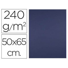 Cartulina liderpapel 50x65 cm 240 g/m2 azul zafiro