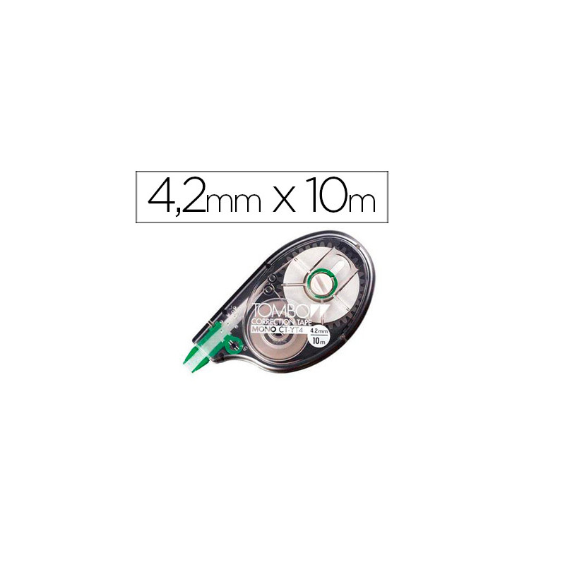 Corrector tombow mono ct-yt4 cinta 4,2 mm x 10 mt en blister