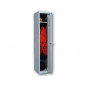 Taquilla metalica ar storage 50x180x30 cm 1 puerta con llave color gris inicial