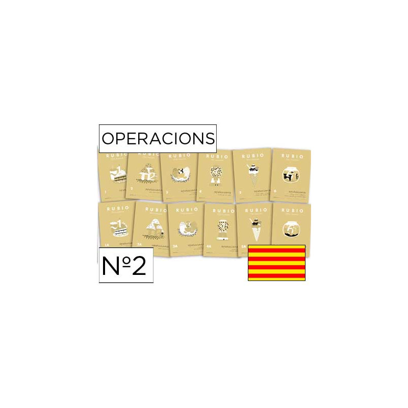 Cuaderno rubio operacions nº2 catalan