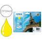 Ink-jet epson stylus t7024 amarillo xl wp-4000 4500 capacidad 2400 pag