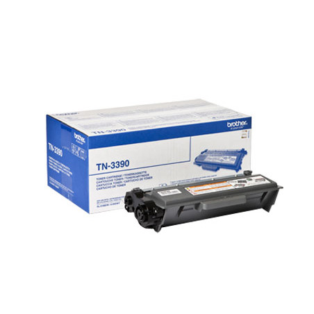 Toner brother tn 3390 para hl-6180 dw negro 12000 pag
