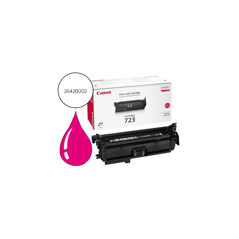 Toner canon laser crg 723 magenta 5000 pag