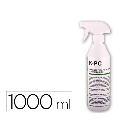 Limpiador spray bactericida botella de 1000 ml