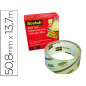 Cinta adhesiva scotch 845 book tape 13,7 mt x 50,8 mm