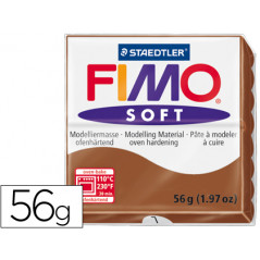 Pasta staedtler fimo soft 57 gr color caramelo