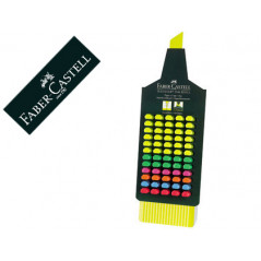 Rotulador faber fluorescente 48 -expositor 60 unidades colores surtidos