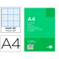 Recambio liderpapel a4 100 hojas 60gr rayado nº 46 4 taladros