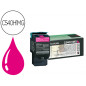 Toner lexmark c54x / x54x c540h1mg magenta retornable -2000 pag- alta capacidad