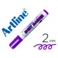 Rotulador artline camiseta ekt-2 violeta punta redonda 2 mm para uso en camisetas