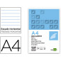 Recambio liderpapel a4 120 hojas 70gr horizontal sin ma rgen 4 taladros bandas de 5 colores
