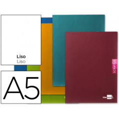 Libreta liderpapel scriptus a5 plus 48 hojas 90g/m2 liso sinmargen