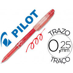 Boligrafo pilot frixion point punta de aguja color rojo