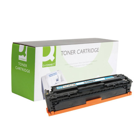 Toner q-connect compatible hp cb541a color laser jet 1215/1515/1518 -1.400pag- cian