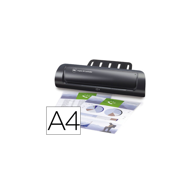 Plastificadora inspire din a4 2 rodillos hasta 125mc