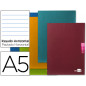 Libreta liderpapel scriptus a5 plus 48 hoj. 90g/m2 horizontalcon margen