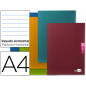 Libreta liderpapel scriptus a4 48 hojas 90gr horizontal con margen