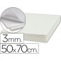 Carton pluma liderpapel adhesivo 1 cara 50x70 cm espesor 3 mm