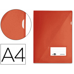 Carpeta liderpapel dossier a4 uñero roja