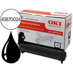 Tambor oki c5850/5950 negro -20000pag-