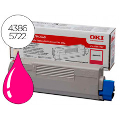 Toner oki c5850/5950/mc560 magenta -6000pag- type c11