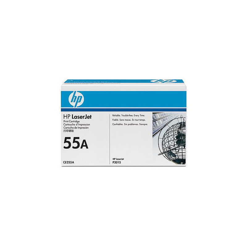 Toner hp 55a negro -6000pag- p3015x