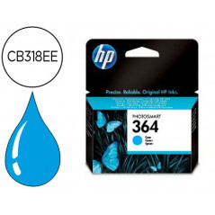 Ink-jet hp 364 cian photosmart premium - c309a / series c5300 / c6300 / b8500 / d5400 -300pag