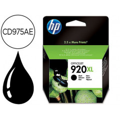Ink-jet hp 920xl negro 1200pag officejet/920/6500