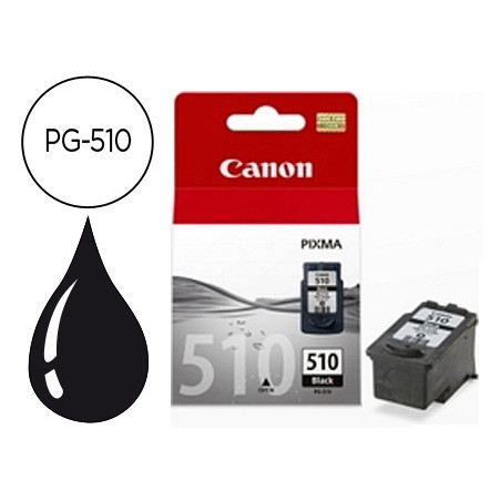 Ink-jet canon pg-510 negro pixma mp240/260/480 220 pag