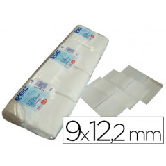 Servilleta mini gc blanca 9x12\'2 cm 1 capa paquete de 400 unidades
