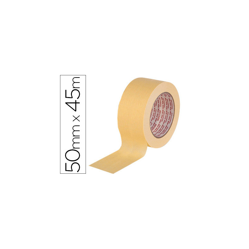 Cinta adhesiva tesa para pintar nopi 45 mt x 50 mm