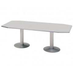 Mesa reunion meeting 3003at01 estructura aluminio tablero haya 220x100x72cm