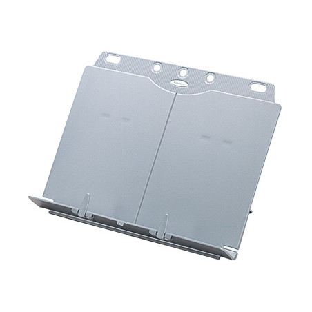 Atril fellowes para libros plastico gris medidas 244 x 295 x 50 mm