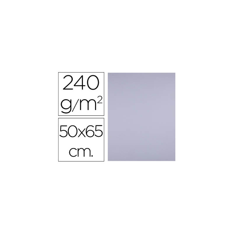 Cartulina liderpapel 50x65 cm lila 240 gr unidad