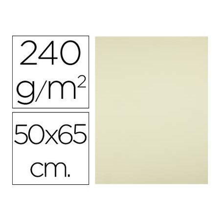Cartulina liderpapel 50x65 cm 240g/m2 amarillo