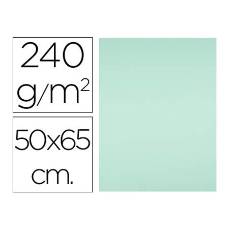 Cartulina liderpapel 50x65 cm 240g/m2 verde