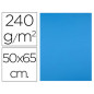 Cartulina liderpapel 50x65 cm 240g/m2 azul