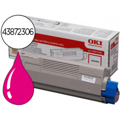 Toner oki c5650/5750 magenta 2000 pag type c12